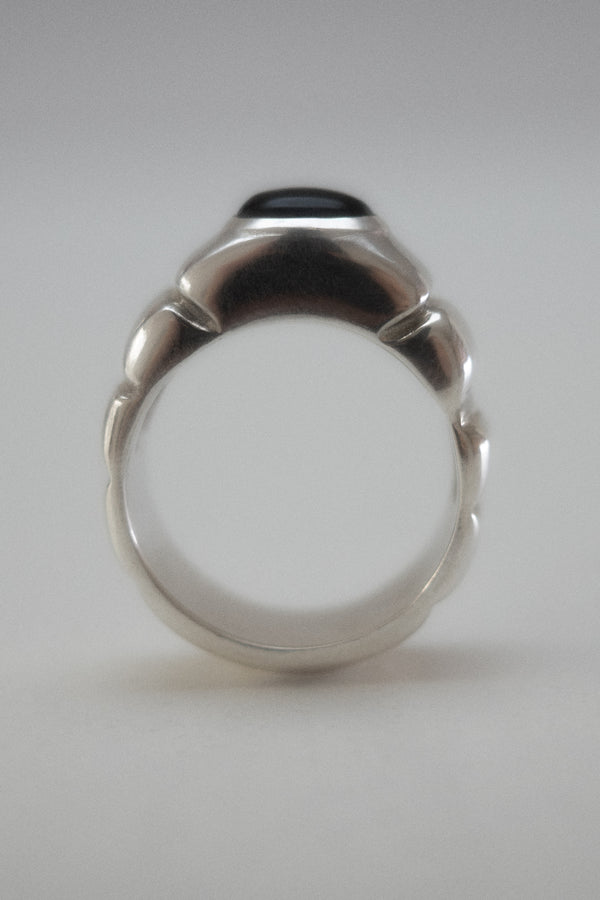Rita Row 'Halo' Sterling Silver Ring - Leily Khabiri Jewellery