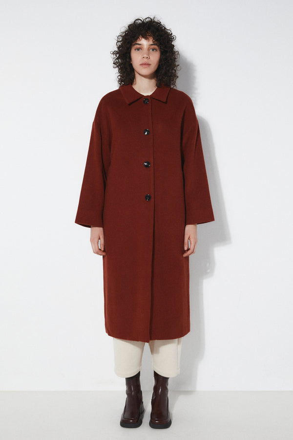 rita row Aline Coat - Rust
