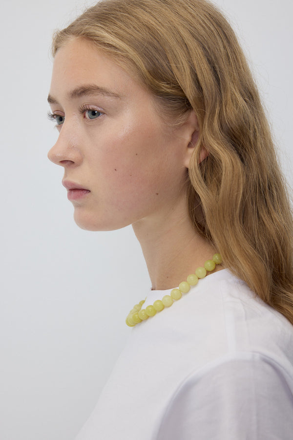 Rita Row Bel Necklace - Citrine Crystal