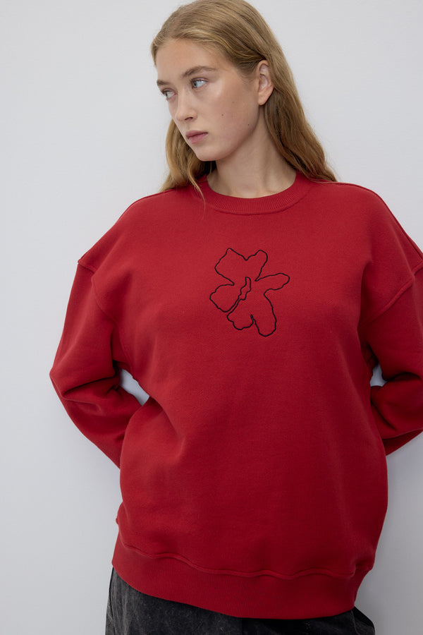 Rita Row Beverly Sweatshirt - Red
