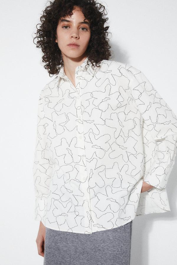 rita row Brit Shirt - Flowers