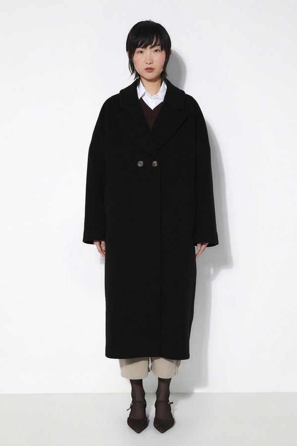 rita row Cedar Coat - Black