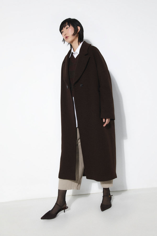 Rita Row Cedar Coat - Brown