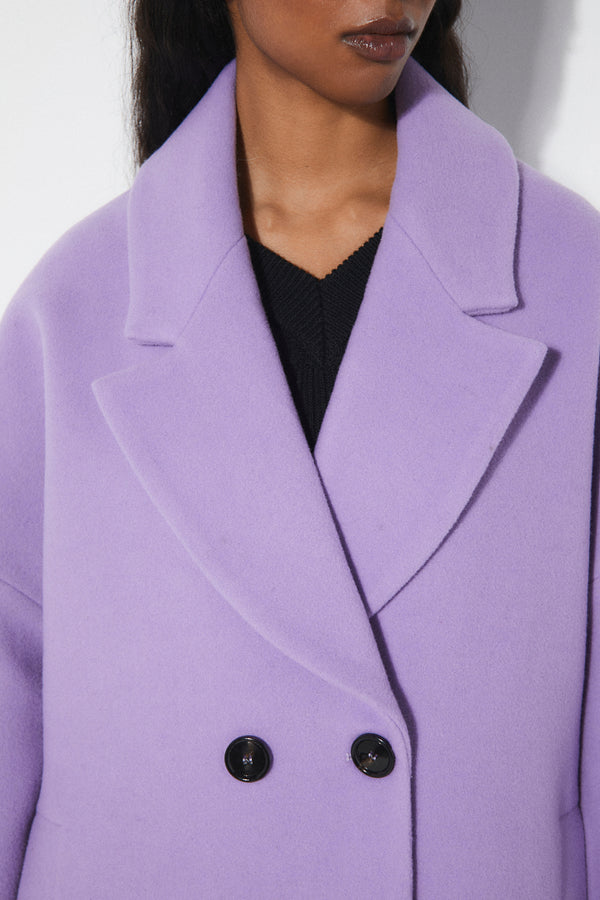 Rita Row Cedar Coat - Lilac