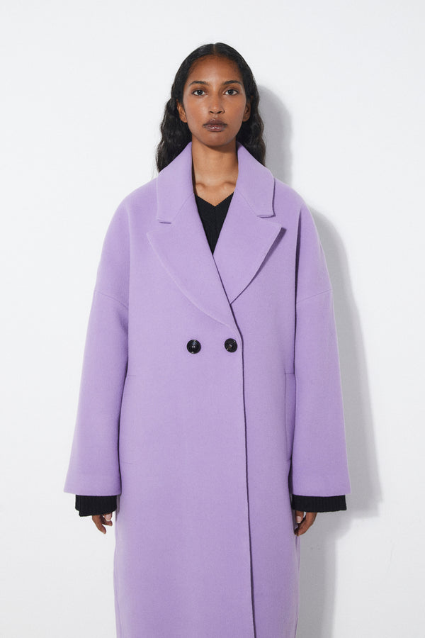 Rita Row Cedar Coat - Lilac