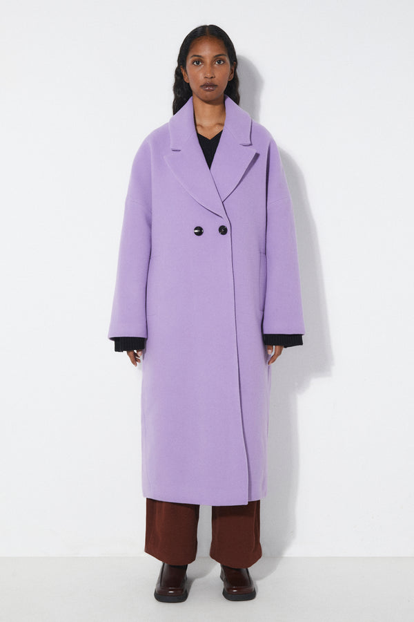 rita row Cedar Coat - Lilac