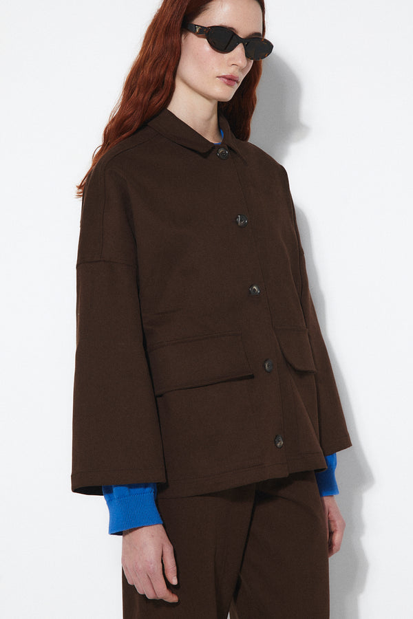 Rita Row Charm Jacket - Choco