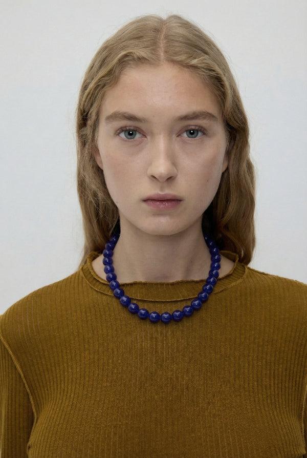 Rita Row Dakota Necklace Round - Blue Sodalite