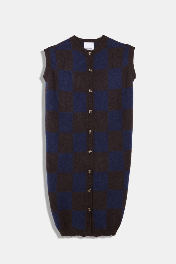 Rita Row Elaine Vest - Checkered