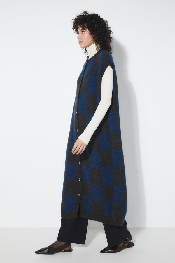 Rita Row Elaine Vest - Checkered