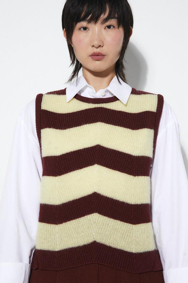 rita Row Erin Vest - Stripes