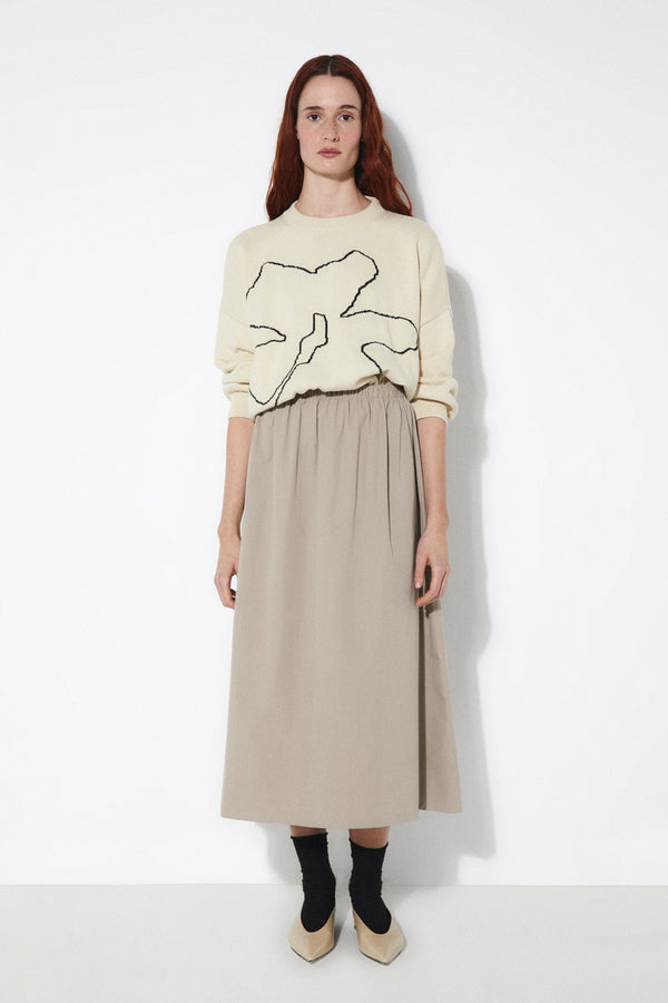 rita row Fisher Skirt - Grey