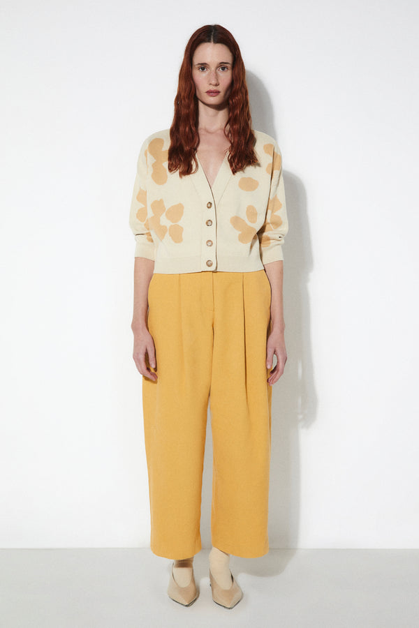 rita row Foam Pants - Yellow