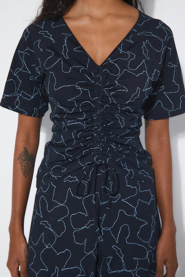 Rita Row Georgia Top - Flowers