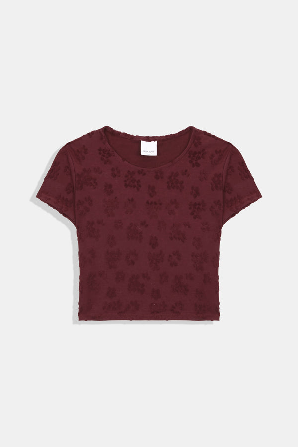 Rita Row Gloria T-Shirt - Burgundy