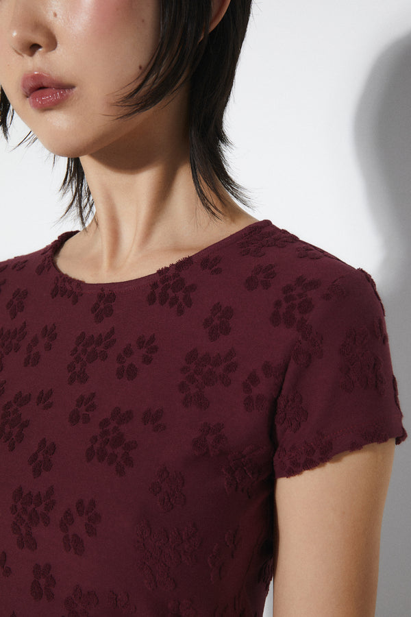 Rita Row Gloria T-Shirt - Burgundy