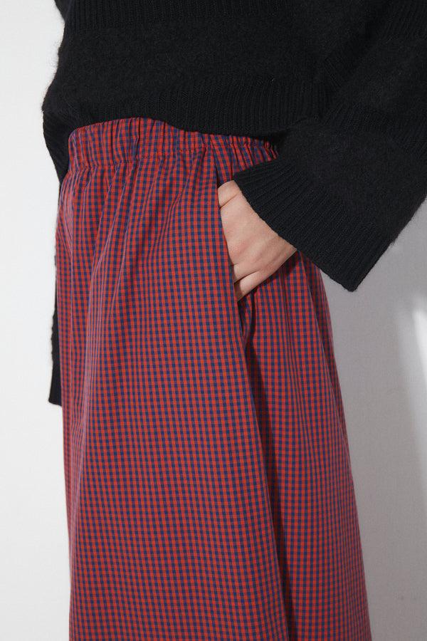 Rita Row Lobe Pants - Checkered