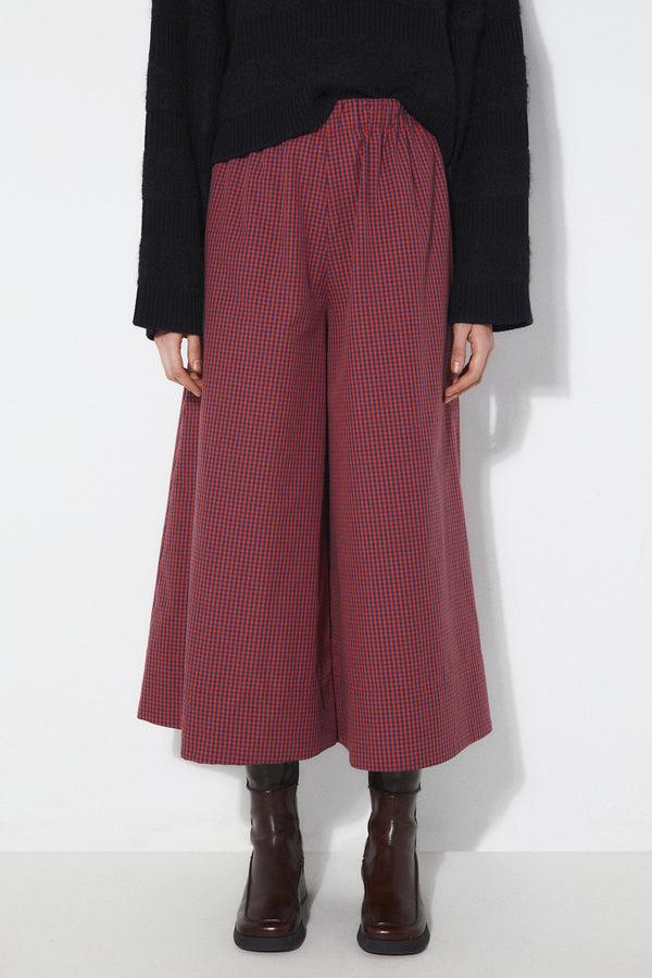 Rita Row Lobe Pants - Checkered