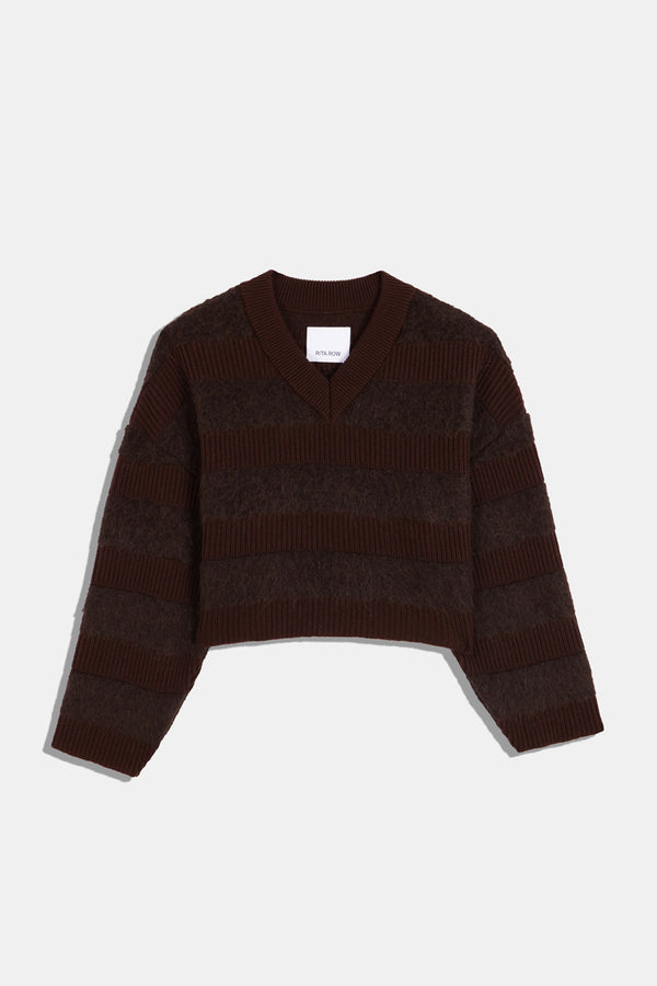 rita row Meg Sweater - Brown