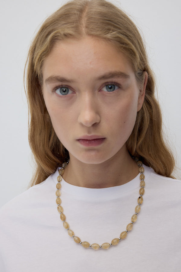 Rita Row Nolita Necklace - Golden Quartz