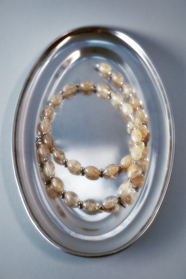 Rita Row Nolita Necklace - Golden Quartz