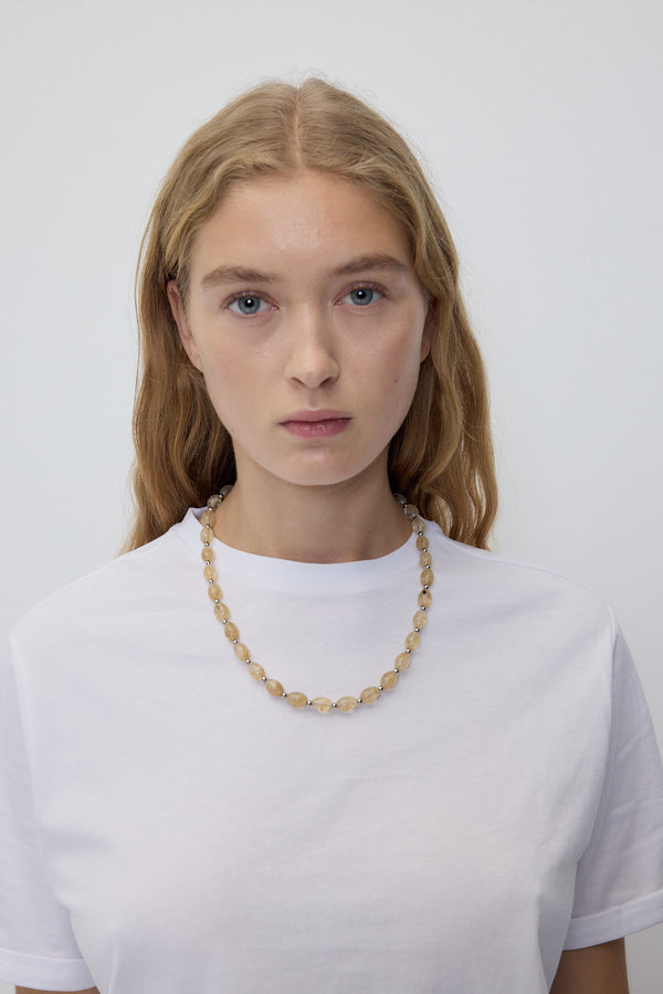 Rita Row Nolita Necklace - Golden Quartz