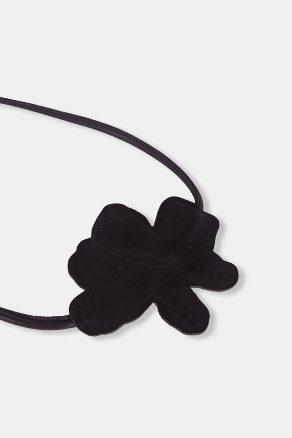 Rita Row Rose Belt - Black