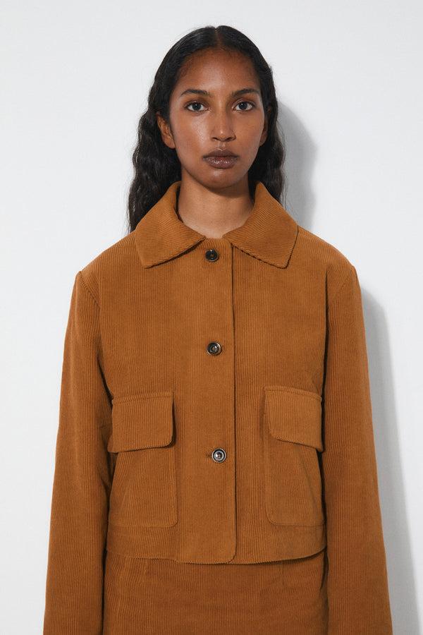 Rita Row Serge Jacket - Ocher