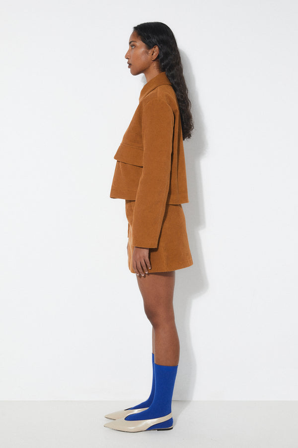 Rita Row Serge Jacket - Ocher