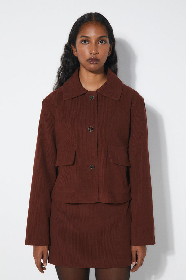 Rita Row Serge Jacket - Rust