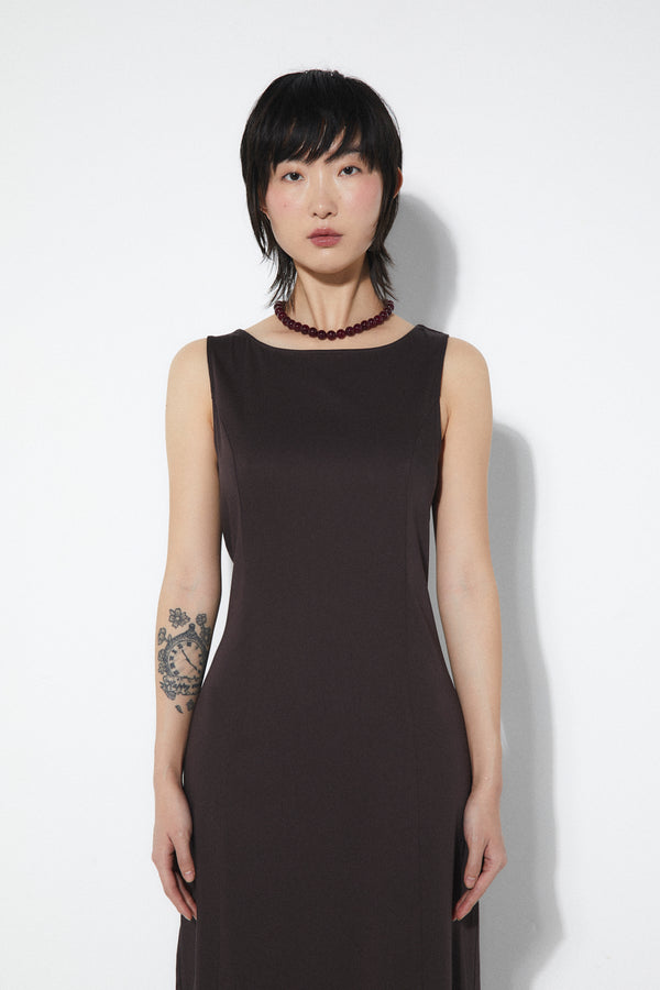 Rita Row Zero Dress - Brown