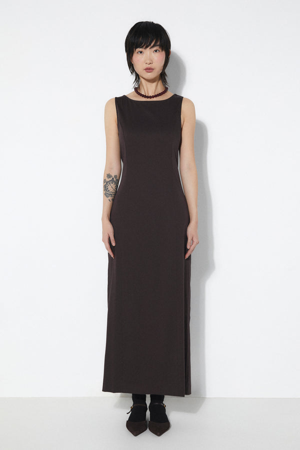 rita row Zero Dress - Brown