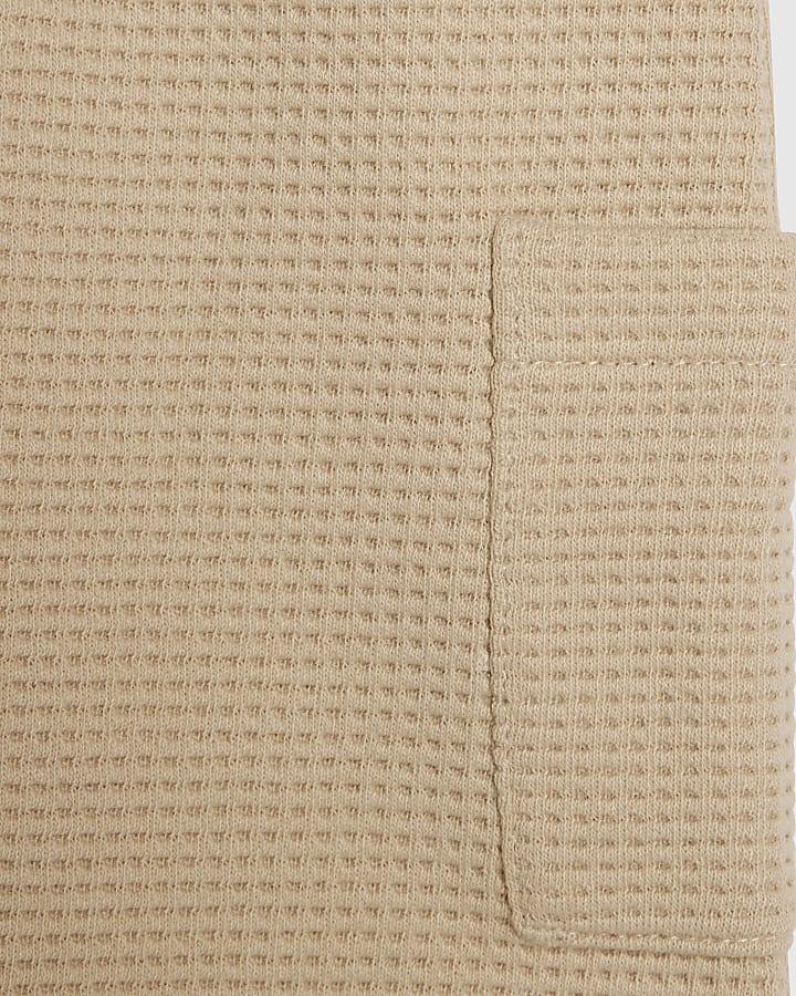 river island Baby Boys Cream Super Cute Bear Sweat Set