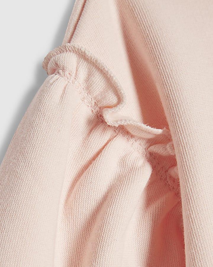 river island Baby Girls Pink Ginger Bread Sweatshirt