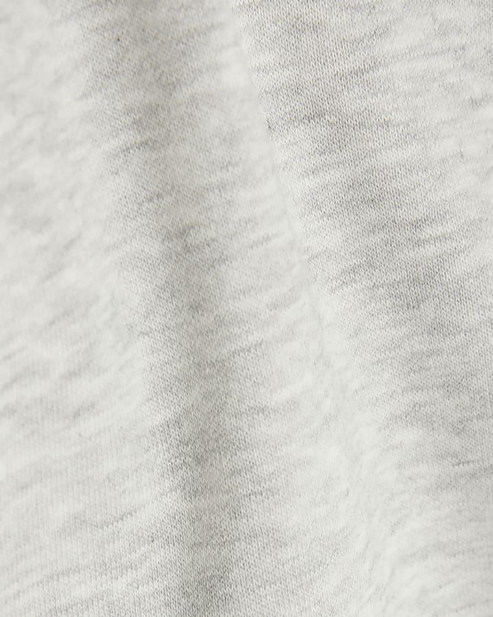 river island Boys Grey River Island Colour Block Hoodie