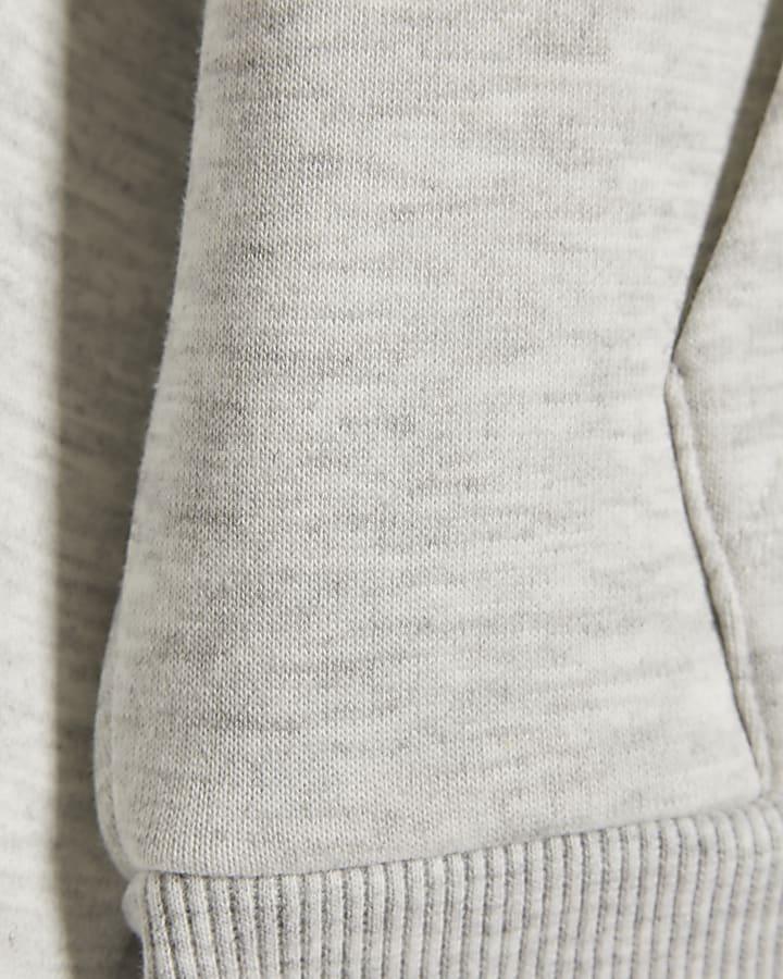 River Island Real Hackney Dave Boys Grey Nice Hoodie