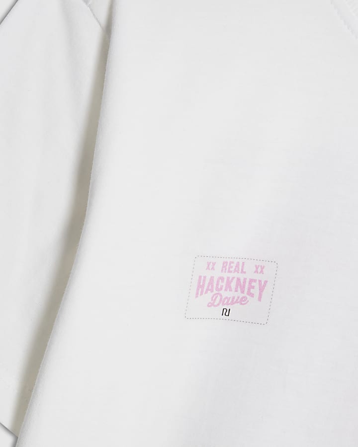 River Island Real Hackney Dave Mini Manchester T-shirt