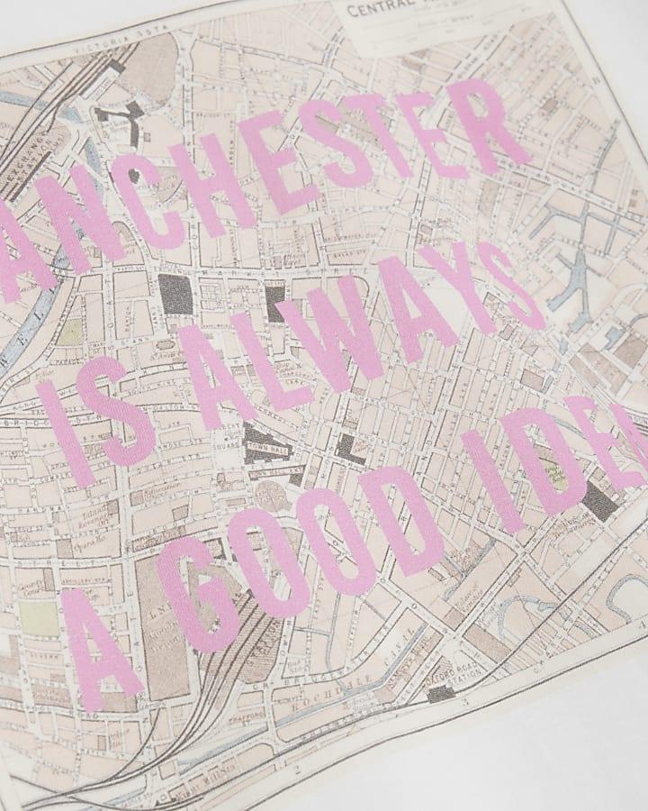 River Island Real Hackney Dave Mini Manchester T-shirt