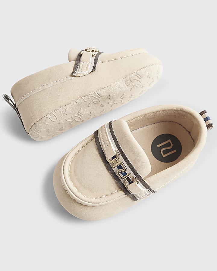 River Island Baby Boys Beige Smart Loafer