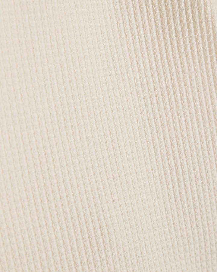 river island Baby Boys Khaki Quilted Gilet Set