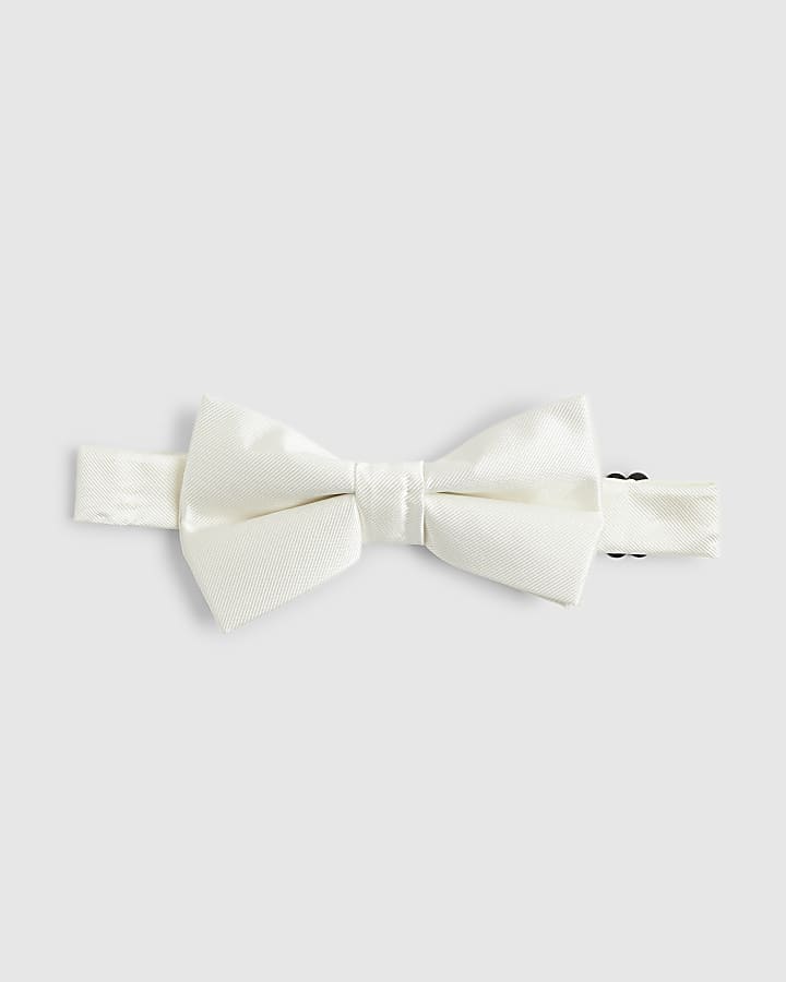 River Island Beige Bow Tie