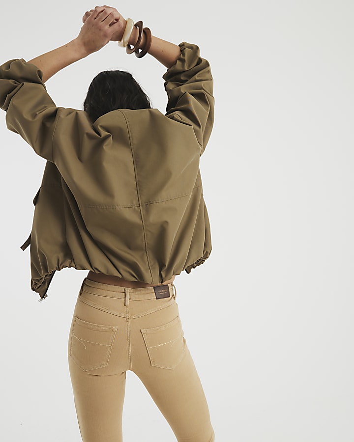 River Island Beige Skinny Jeans