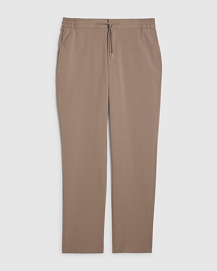 river island Beige Slim Fit Joggers