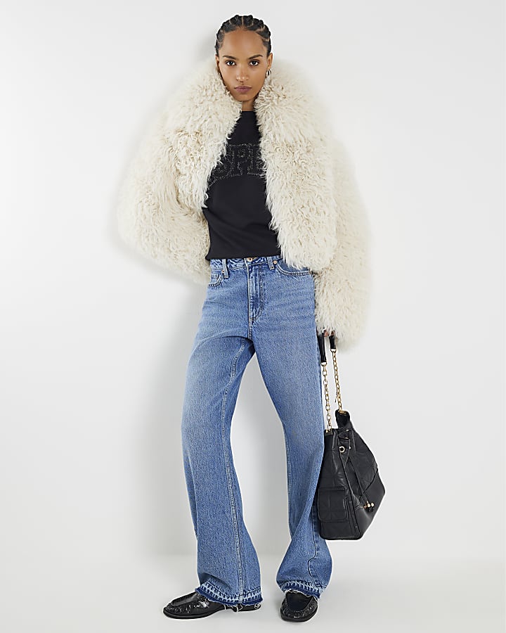 River Island Black Aspen Sweatshirt