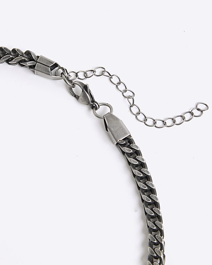 River Island Black Chunky Chain Necklace