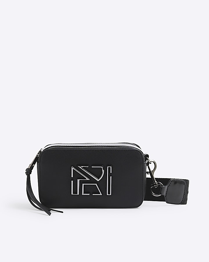 River Island Black Crossbody Camera Bag