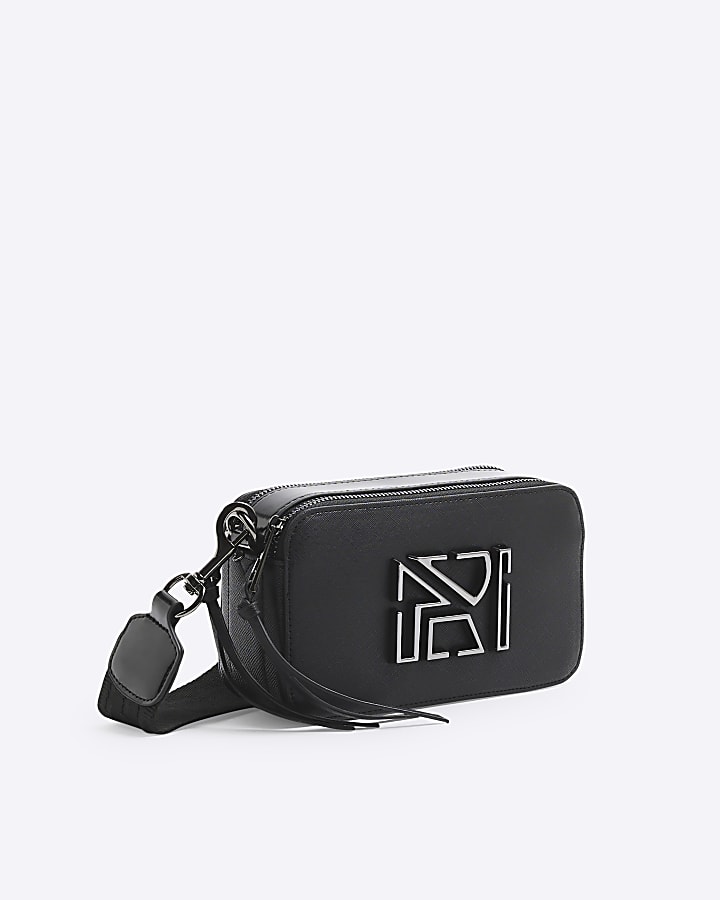 River Island Black Crossbody Camera Bag