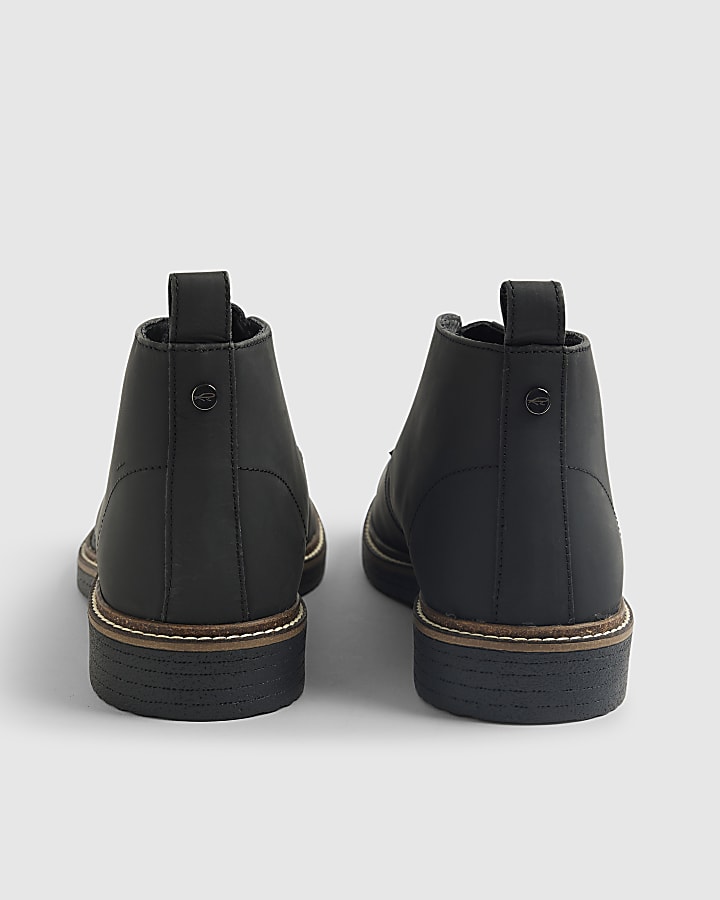 River Island Black Desert Boots