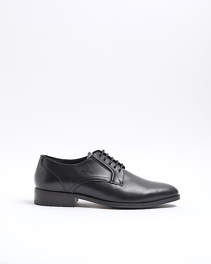 River Island Black Formal Derby Shoes