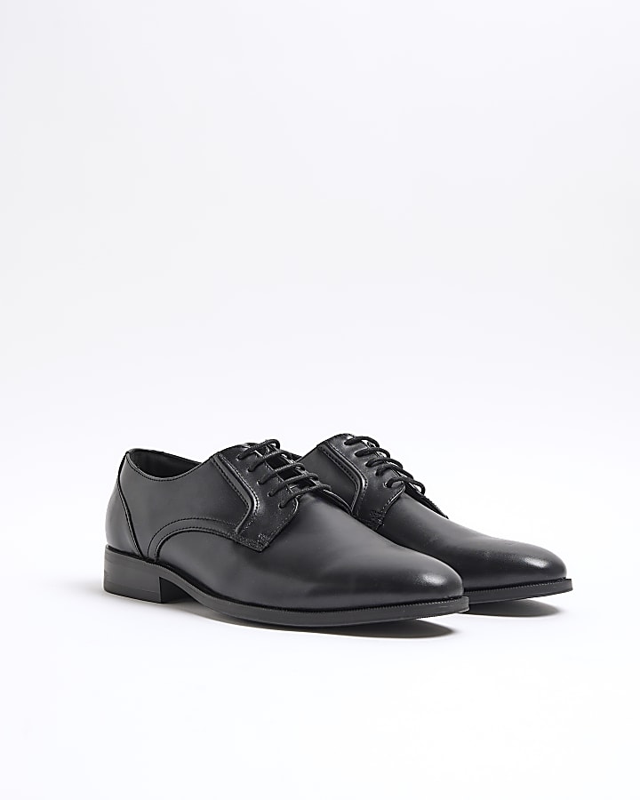 River Island Black Formal Derby Shoes